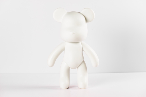 Blank Bear for DIY Bear Kits at Fifth Unicorn, creative fluid art workshops in Newport, North Brisbane and online DIY art kits posting Australia wide.