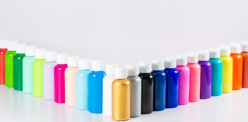 All colours of fluid paints for extra options of fluid paint colours for DIY Art Kits at Fifth Unicorn, creative fluid art workshops in Newport, North Brisbane and online DIY art kits posting Australia wide.